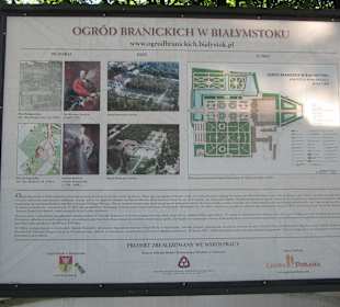 Plan Ogrodu Branickich