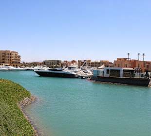An der Marina von El Gouna