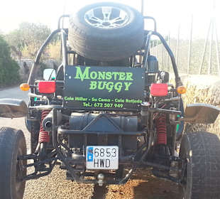 Monster Buggy von hinten