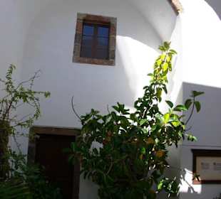 Santorin selbst im Bild Landschaft, Stadt