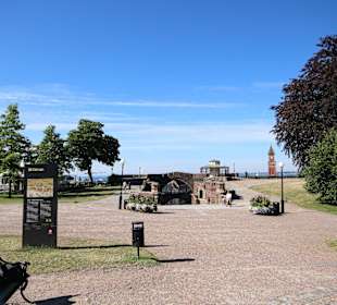 Endpunkt der Treppenanlage