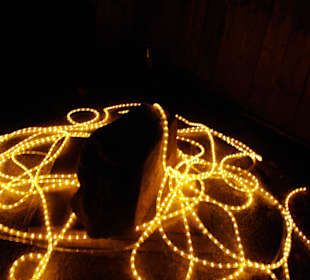 Lichterketten überall