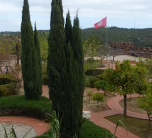 In der Burganlage von Silves