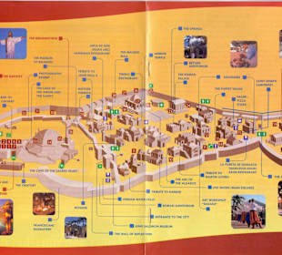 Lageplan des Themenparks