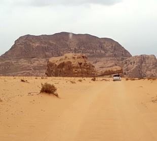 Wüstenlandschaft Wadi Rum