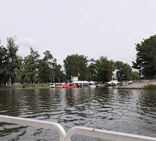 Ausblicke von der Bootstour auf der Oder