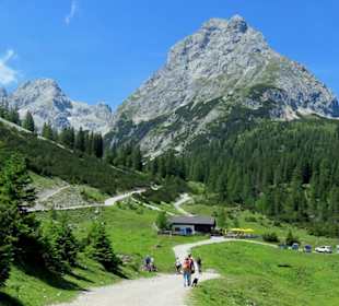 Die Seebenalm kurz vor dem See