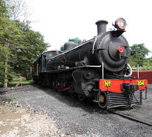 Dampflok wie vor 100 Jahren