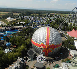 Eurosat vom Euro-Tower aus