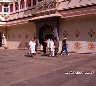Palast des Maharaschas in Jaipur