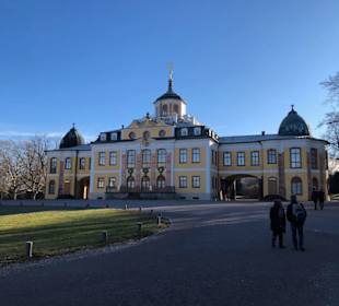 Blick auf Schloss Belvedere