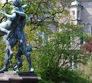 Figuren auf der Schlossbrücke