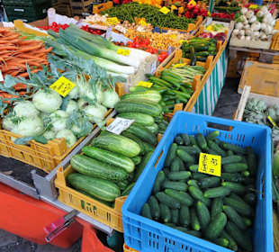 Eindrücke vom Wochenmarkt Südermarkt