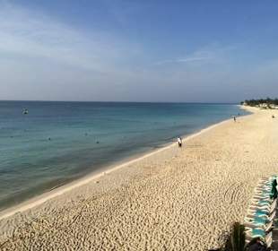 Der Strand in Playa Del Carmen
