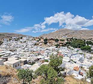 Wandern Lindos