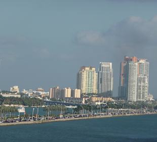 Hafenausfahrt in Miami