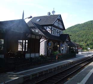Der Bahnhof in Ilfeld