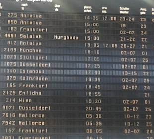 Flugverspätung Abflug Leipzig
