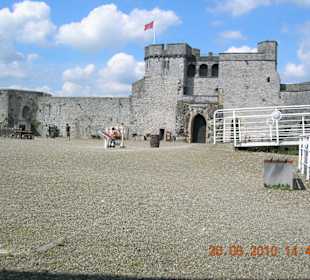 King Johns Castle Innenhof