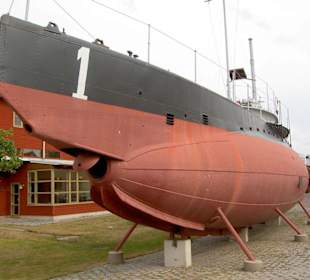 Das erste U-Boot der schwedischen Marine