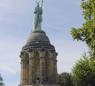 Hermannsdenkmal am Hermannsweg bei Detmold
