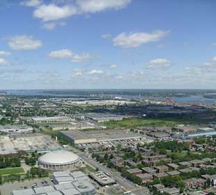 Montreal vom Olympiastanion aus