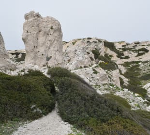 Wanderung Frioul-Inseln