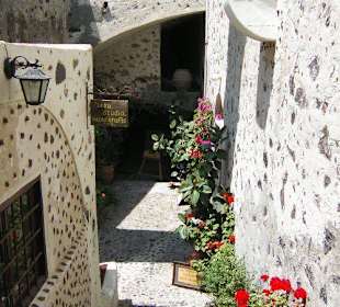 es gibt auch leere Gäßchen