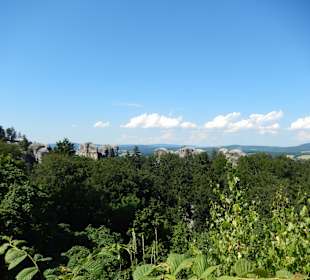Ausblick vom Schlosshof
