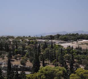 Blick von der Akropolis 