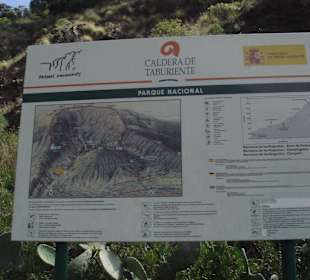 2014 Übersichtstafel der Caldera