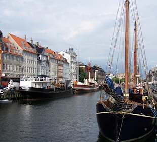 Im Nyhavn von Kopenhagen