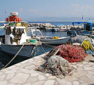 Im Hafen von Kassiopi