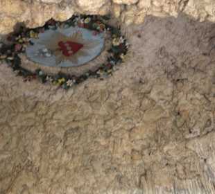 Lourdesgrotte mit Maria Skulptur Altheim