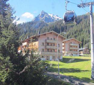 Ausblick aus der Bergbahn auf den Park