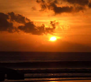 Sonnenuntergang Legian Beach