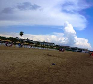 Vom Sunrise Richtung Kumköy-Evrenseki am Strand