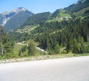 Aussicht auf das Namloser Tal