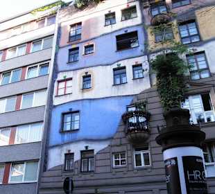 Hundertwasserhaus Hofseite
