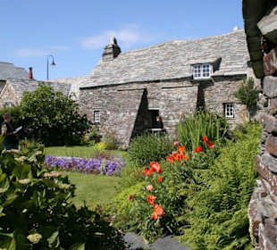 Garten der alten Post in Tintagel