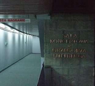 Wejście do sali koncertowej
