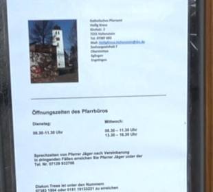 Pfarramte Oberstetten