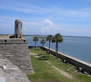 Blick aufs Meer von der Festung aus