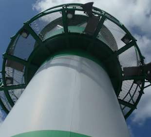 Beim Leuchtturm / Leuchtfeuer auf der Nordermole