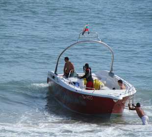 Schiff für Paragliding