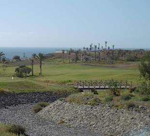 Teilbereich des Golfplatzes