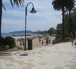 Blick auf den Strand