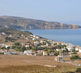 Blick vom Wasserreservoir