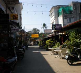 Richtung Strand unterwegs