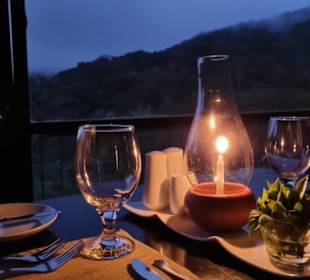 Dinner im Sinharaja Regenwald